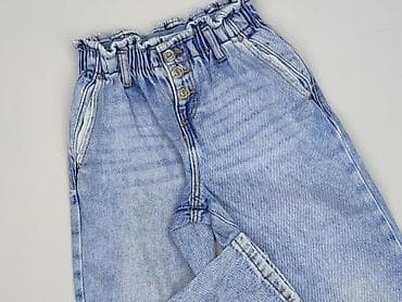 zara srebrny top: Spodnie jeansowe, Zara, 5-6 lat, 116, stan - Bardzo dobry — 1