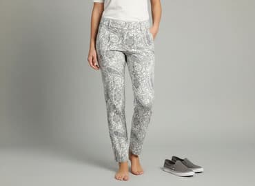 buty fila damskie deichmann: F&F, Spodnie materiałowe damskie, rozmiar M — 6