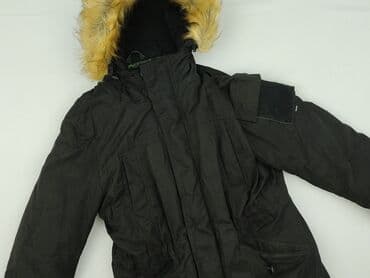 kurtka z imitacji skóry zara: Bershka, Kurtka zimowa dla mężczyzn, M — 1