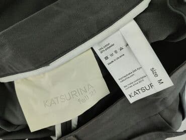 spodnie dresowe z napisami: Spodnie materiałowe damskie, M — 5