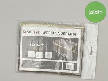 obrus 100x100: Pokrowiec, 60 x 45, kolor - Szary, stan - Idealny — 2