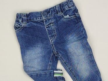 koszulki basic: Spodnie jeansowe, EarlyDays, 1-3 m, stan - Bardzo dobry — 1
