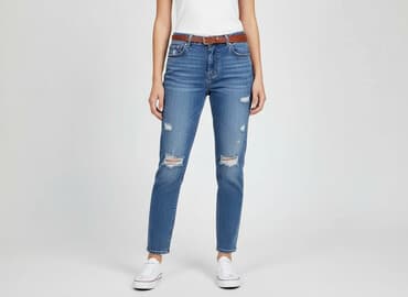 dżinsy typu boyfriend: Reserved, Jeansy damskie, rozmiar XS — 7