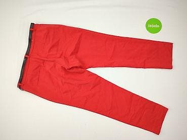 winylowe spodnie pull and bear: Stradivarius, Spodnie materiałowe damskie, rozmiar XL — 3