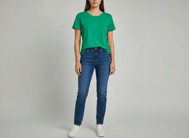 koszulki mon: Monki, T-shirt damski, rozmiar S — 1