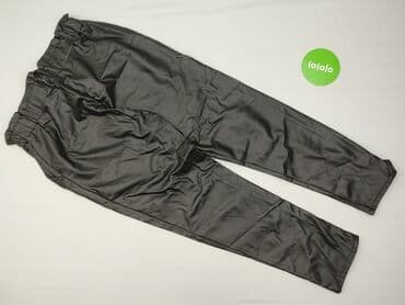 koszula damska z eko skóry: ITALY FASHION, Spodnie materiałowe damskie, rozmiar L — 3