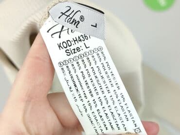 legginsy prążkowane hdm: HDM, Legginsy Sportowe damskie, L — 5