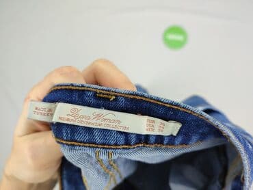 jeansy damskie granatowe: DENIM JEANS, Jeansy damskie, rozmiar S — 4