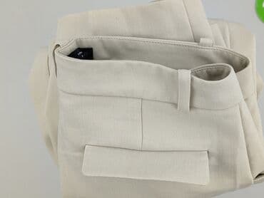 marynarka beżowa stradivarius: Zara, Spodnie materiałowe damskie, M — 6