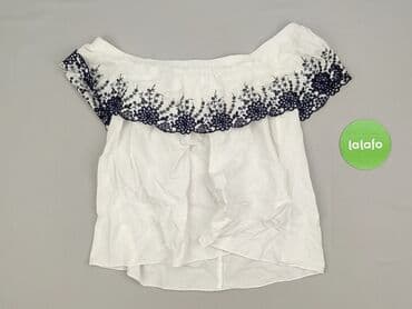 reserved biała bluzka z koronką: Reserved YFL, Women's blouse, size M — 2