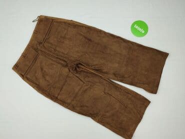 Material trousers for women, size S (EU 36) — 3