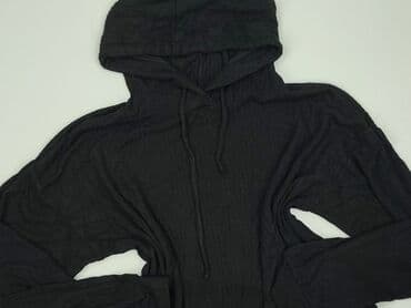 pull and bear czarna bluza: Gina Tricot, Bluza z kapturem damska, rozmiar M — 1