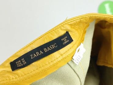 spódnice z wysokim stanem skórzane: Zara, Spódnica damska, rozmiar M — 4