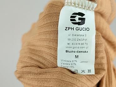 bluzki basic prążek: Bluzka damska, rozmiar M — 4