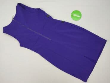 fioletowa sukienka z długim rękawem: Sukienka damska, rozmiar S — 3