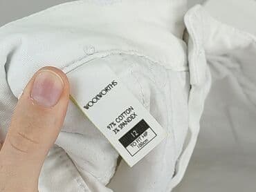 damskie spodnie chinosy: Spodnie materiałowe damskie, rozmiar L — 4