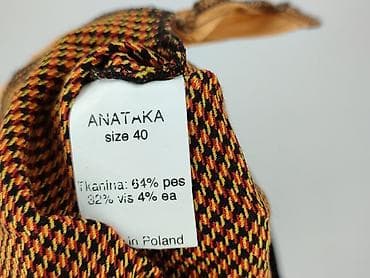 prl moda damska: Spodnie materiałowe damskie, rozmiar L — 5