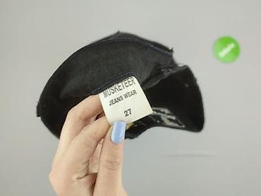 barrel jeans: Spodnie 3/4 damskie, rozmiar S — 4