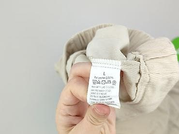 dzwony pull and bear: Spodnie materiałowe damskie, rozmiar L — 4