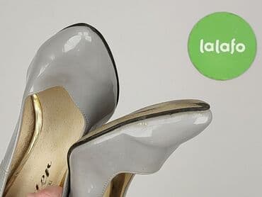 biale buty z kokardą: Półbuty damskie, rozmiar 37 — 7