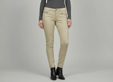 jeansy damskie only: ONLY, Spodnie materiałowe damskie, rozmiar L — 8