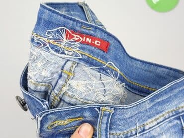 cropped jeans: Spodnie 3/4 damskie, rozmiar L — 4