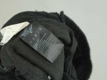 czarne krótkie spodenki z dziurami: Denim, Szorty damskie, rozmiar M — 6