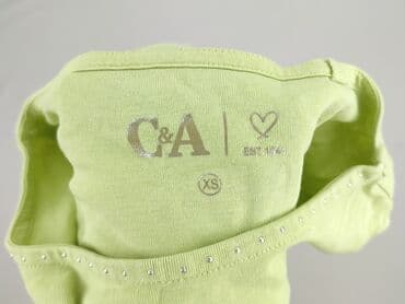 zielona koszulka zara: C&A, T-shirt damski, rozmiar XS — 4