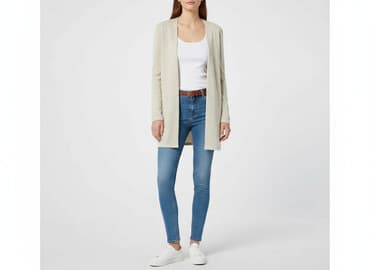 sweter z perełkami h m: H&M, Kardigan damski, rozmiar XS — 7