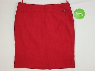 czerwone spódnice plus size: Spódnica damska, rozmiar 4XL — 2