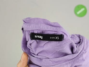 lilac t shirty: Sinsay, Women`s T-shirt, size XS — 5