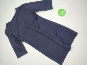 niebieska sukienki midi: Sukienka damska, rozmiar S — 3