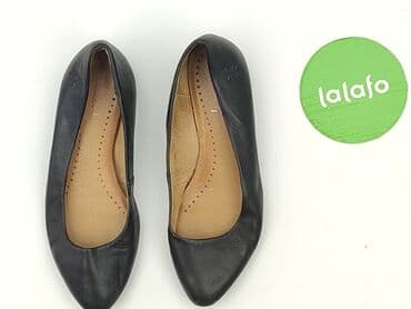 skórzane buty do przedszkola: Balerinki damskie, rozmiar 36 — 2