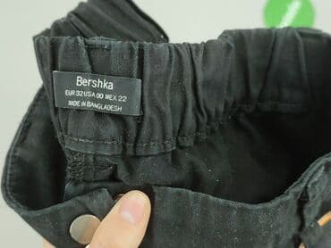 spodnie moro cargo bershka: Bershka, Spodnie cargo damskie, rozmiar 2XS — 4