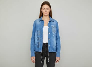 koszula niebieska hm: Koszula damska, rozmiar M — 6