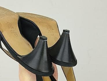 trampki stitch: Czółenka damskie VICINI Made in Italy - Model: slingback z odkrytą — 6