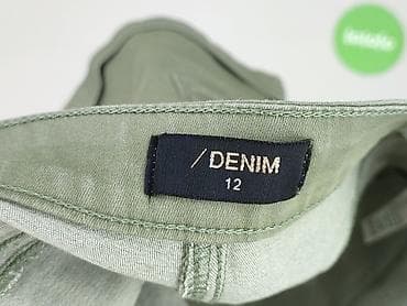 militarny: DENIM JEANS, Szorty damskie, rozmiar L — 4