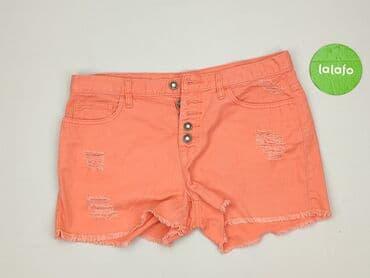 krótkie spodenki pomarańczowe: RAINBOW, Szorty damskie, rozmiar L — 2