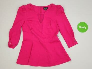 koszulka z dekoltem w serce: ONLY, Bluzka damska, rozmiar XS — 2