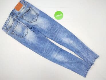 spodnie jeansowe z cyrkoniami: Jeansy dla mężczyzn, M — 3