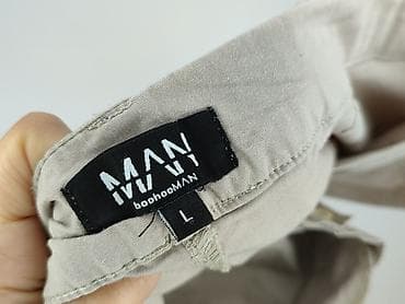 pic: BoohooMAN, Chinosy dla mężczyzn, rozmiar L — 4