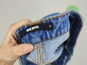 spódniczka dżinsowe z wysokim stanem: Bik Bok, Spódnica damska, rozmiar S — 4