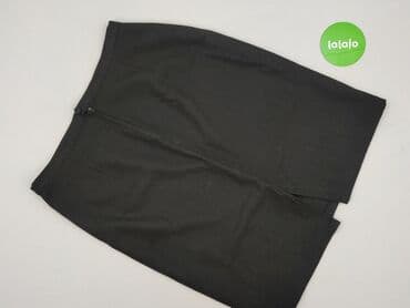 czarne prosta spódnice midi: Spódnica damska, rozmiar M — 3