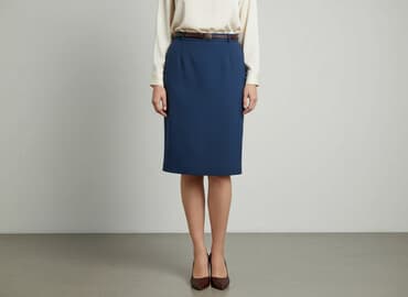 spódnice plisowane granatowe: Spódnica damska, rozmiar L — 1