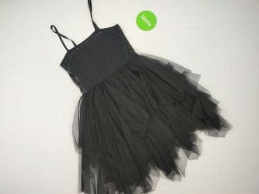 czarne sukienki z tiulem: Sukienka damska, rozmiar L — 4