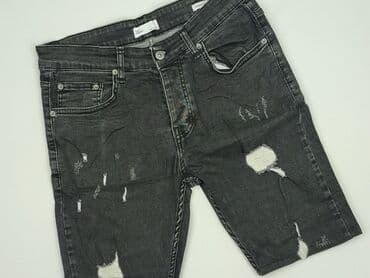 krotkie spodenki baggy: Denim, Szorty dla mężczyzn, rozmiar L — 1