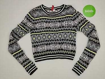 niebieski sweter hm: H&M Divided, Sweter damski, rozmiar XS — 2