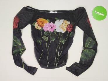 cropp koszula w koty: Bershka, Bluzka damska, M — 2