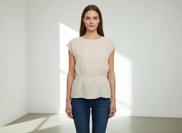 mango bluzki: Mavi, Bluzka damska, rozmiar M — 7