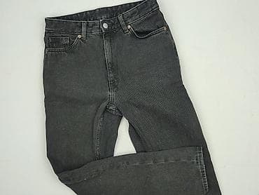 jeansy cekiny: Jeansy damskie, rozmiar S — 1